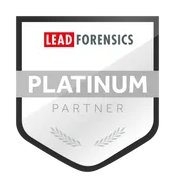 lead forensics partner platinum badge